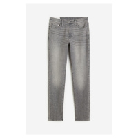 H & M - Skinny Jeans - šedá