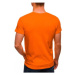 Deoti Pánské tričko s krátkým rukávem Molos oranžová Oranžová