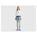 Benetton, Pullover Sweatshirt With Logo Print