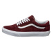 VANS-UA Old Skool pig suede tawny port Červená