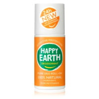 Happy Earth 100% Natural Deodorant Roll-On Rose Petitgrain deodorant roll-on 75 ml