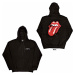 Rolling Stones mikina, Classic Tongue Zipped BP Black, pánská