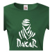 Dámské tričko s potiskem Dakar - motoristické tričko s logem Dakar