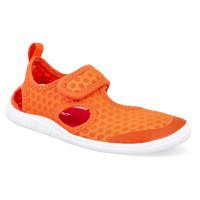 Barefoot dětské sandály Reima - Rantaan 2.0 Red Orange vegan oranžové