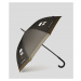 Deštník karl lagerfeld k/ikonik karl gold umbrella černá