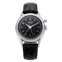 Vulcain Cricket Tradition 39 mm - Black - Black Plain