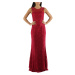 Společenské a plesové šaty krajkové dlouhé luxusní CHARM'S Paris červené - Červená - CHARM'S Par