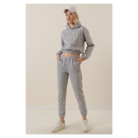 Bigdart 55397 Printed Tracksuit - Gray