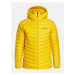 Bunda peak performance m frost down hood jacket žlutá