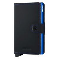 Secrid Miniwallet Matte Black-Blue