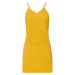 Bonprix RAINBOW šaty na ramínka v mini délce Barva: Žlutá, Mezinárodní