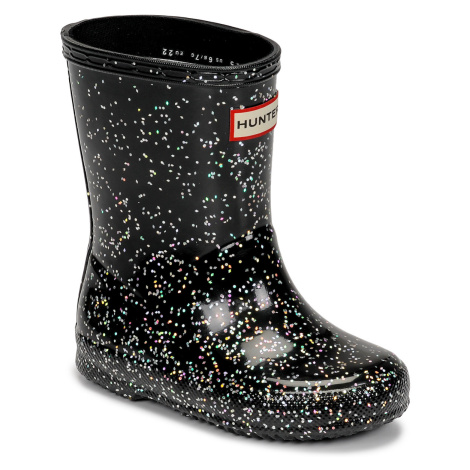 Hunter KIDS FIRST CLASSIC GLITTER Černá