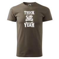 DOBRÝ TRIKO Pánské tričko s potiskem Truck yeah