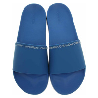 Pánské plážové pantofle Calvin Klein HM0HM00981 C41 Delta Blue