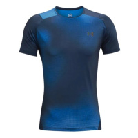 Pánské Tričko Under Armour HG Rush 2.0 Print SS modré, SM