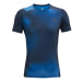 Pánské tričko Under Armour HeatGear Rush 2.0 Print SS Blue