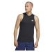 adidas TRAINING ESSENTIALS TANK Pánské sportovní tílko, černá, velikost