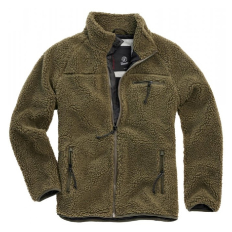 Teddyfleece Jacket - olive Brandit