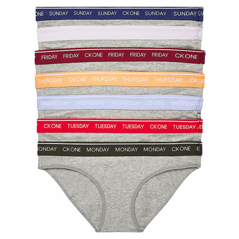 Calvin Klein Dámské kalhotky 7Pack