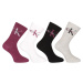 4PACK dámské ponožky Calvin Klein vícebarevné (701224131 003)