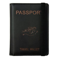 Pouzdro na pas a karty s RFID ochranou WGK01 černá