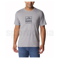 Columbia Tech Trail™ Front Graphic SS Tee M 2036545019 / cool grey heather tested tou