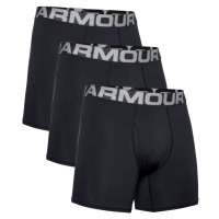 UNDER ARMOUR-UA Charged Cotton 6in 3 Pack-BLK Černá