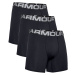 UNDER ARMOUR-UA Charged Cotton 6in 3 Pack-BLK Černá
