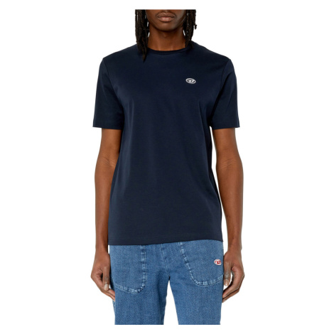 Tričko diesel t-just-doval-pj t-shirt modrá