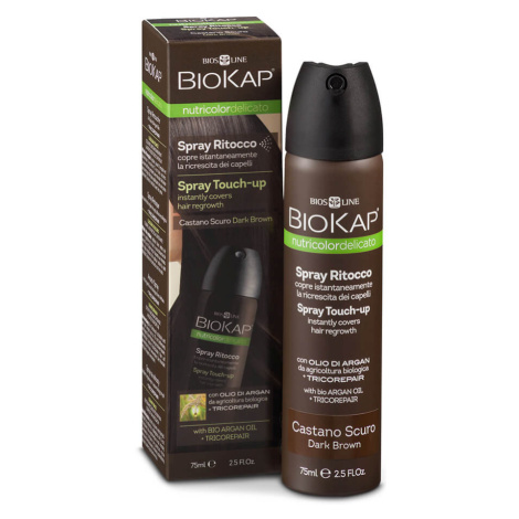 Biokap Nutricolor Delicato Spray Touch Up Hnědá tmavá 75 ml