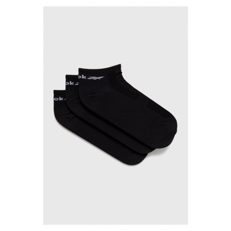 Ponožky Reebok FQ5348 pánské, černá barva