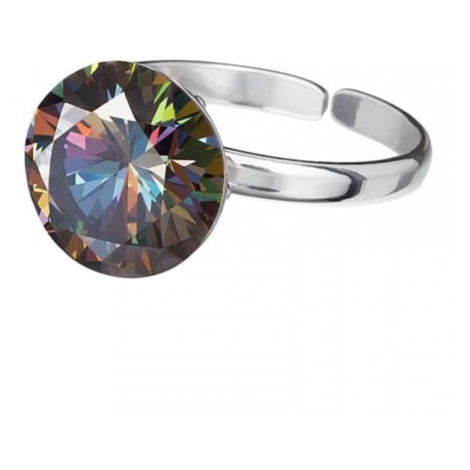 Stříbrný prsten Preciosa Starry 5174 41 vitrail medium
