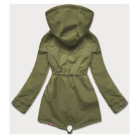 Dámská bunda parka v khaki barvě (CAN-561)