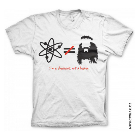 Big Bang Theory tričko, I´m A Physicist Not A Hippie, pánské HYBRIS