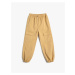 Koton Parachute Trousers with Elastic Waist and Pocket Cotton.