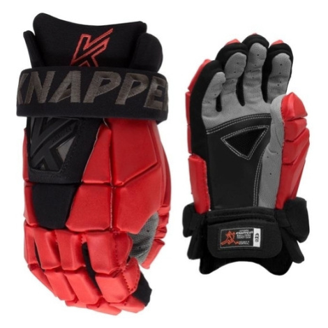 Knapper Hokejbalové rukavice Knapper AK5 SR, červená