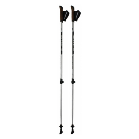 BLIZZARD-Alu Performance nordic walking poles, silver/black Stříbrná 105/135 cm
