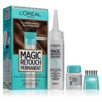 L’Oréal Paris Magic Retouch Permanent tónovací barva na odrosty s aplikátorem odstín 6 LIGHT BRO