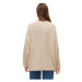 Vero Moda VMSVEACABLE LS O-NECK PULLOVER GA BOO 10310869 Béžová