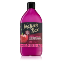 Nature Box Cherry uhlazující kondicionér pro nepoddajné a krepatějící se vlasy 385 ml