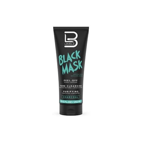 L3VEL3 Black Mask pleťová maska 250 ml