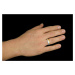 Ocelový snubní prsten pro muže LE BLANC