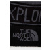 Čepice The North Face černá barva, z husté pleteniny