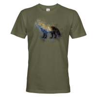 Pánské tričko Vlk - tričko pro milovníky zvířat