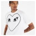 Tričko Comme des Garçons PLAY Heart Logo Short Sleeve Tee UNISEX White