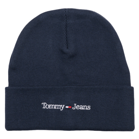Tommy Jeans SPORT BEANIE Tmavě modrá Tommy Hilfiger