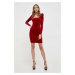 Šaty Marciano Guess červená barva, mini