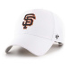 Kšiltovka 47 brand MLB San Francisco Giants bílá barva, s aplikací, B-MVP22WBV-WH