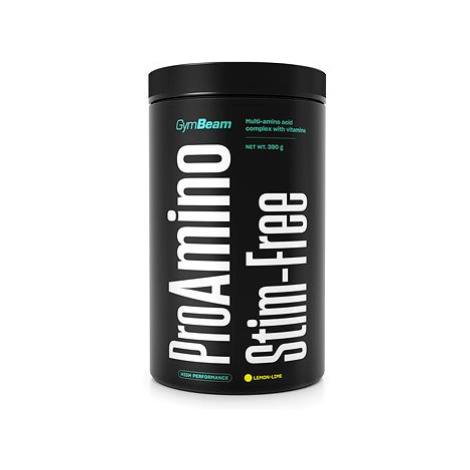 GymBeam ProAMINO stim-free 390g, lemon lime