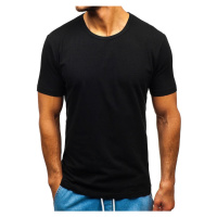 Pánské tričko bez potisku T1280 - černá
